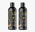 Instant Black Herbal Hair Dye Shampoo 3-in-1 (2 Pack)