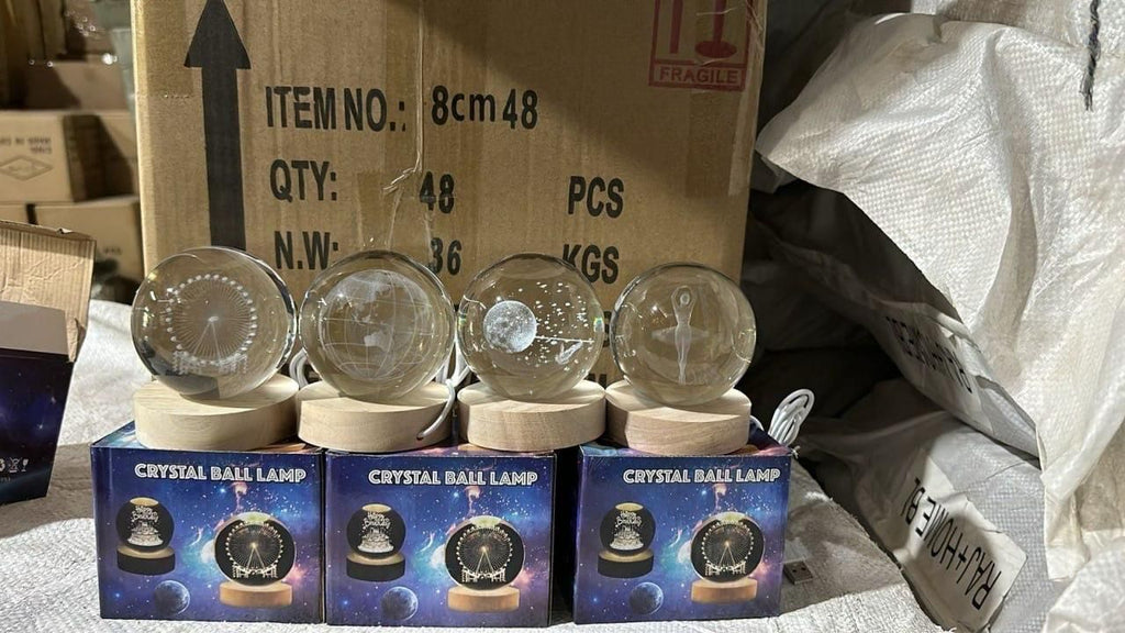3D Crystal Lamp Ball – Elegant Glow That Transforms Your Space